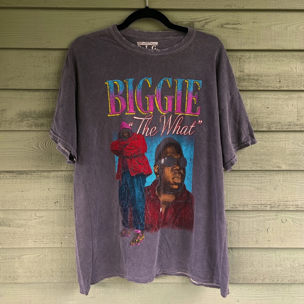 biggie smalls graphic tee